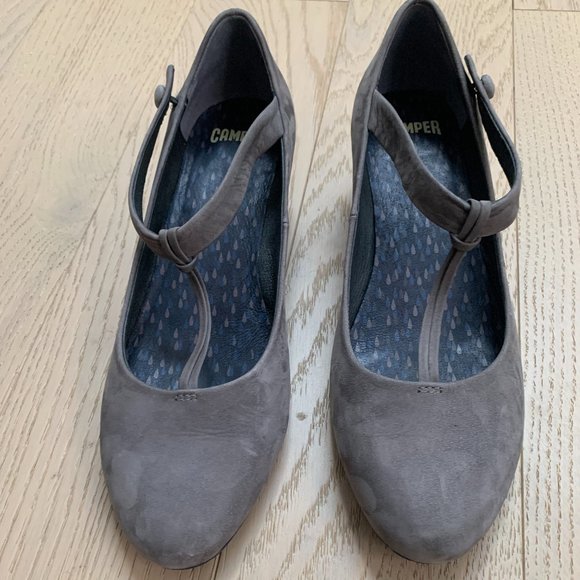 Mint condition Grey camper heels - Picture 1 of 6